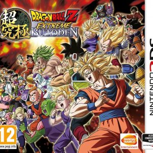 Nintendo 3DS game cartridge for Dragon Ball Z—featuring that bold artwork with Goku front and centre, plus a lineup of fan-favourite characters. It’s like a trip down memory lane, all packed into a tiny cartridge.